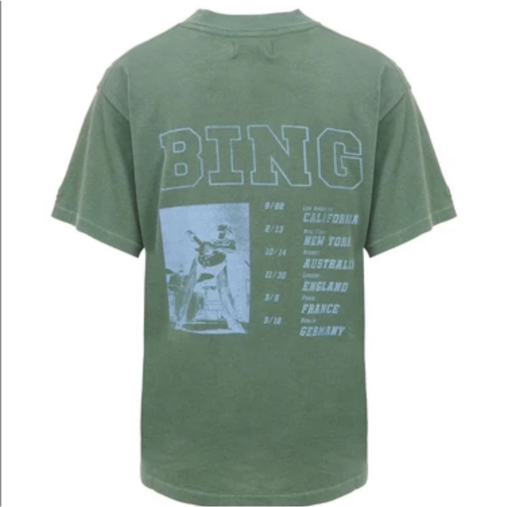 Anine Bing Ashton Bing Live Tee NEW Size Small - Picture 7 of 16